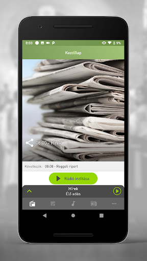Android application Magyar Katolikus Rádió screenshort