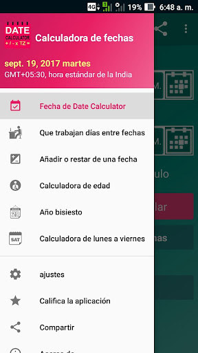 Vista previa de la aplicación