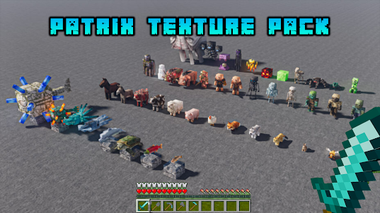 Patrix Texture Pack for MCPE