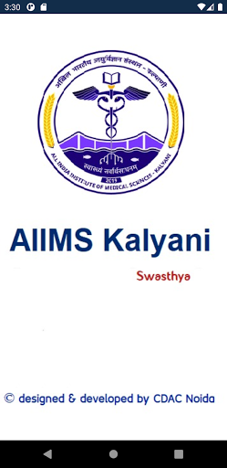 Android application AIIMS Kalyani Swasthya screenshort