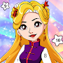 Princess Pixel Art Adult Color By Number Book Page