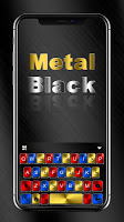 screenshot of Metal Black Color Theme