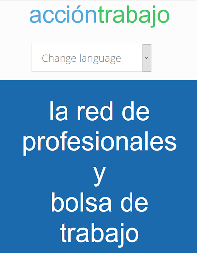 Android application Acciontrabajo screenshort