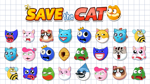 Save The Cat: Epic Draw Puzzle 1.0.4 screenshots 1