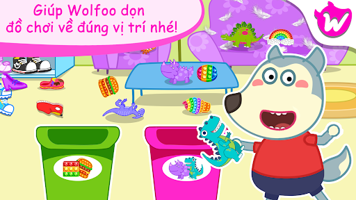 Wolfoo Dọn Dẹp Nhà Cửa Mod All Apk + iOS