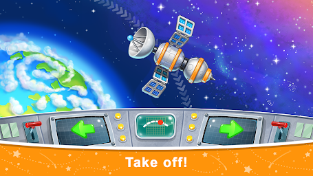 Spaceship, rocket: kids games
