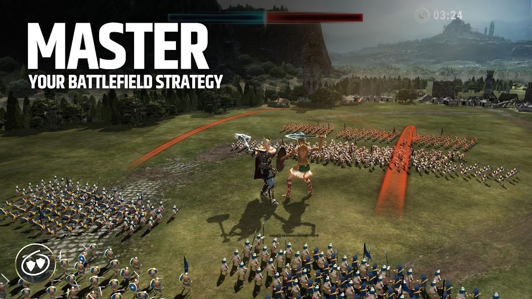 Dawn of Titans: War Strategy RPG banner