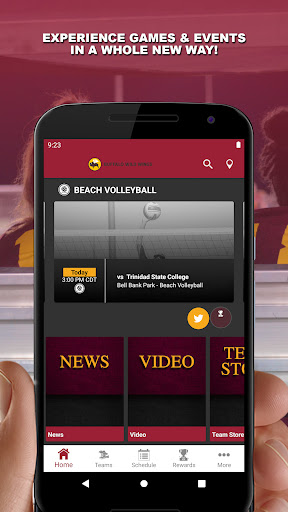 Android application Park Buccaneers Athletics screenshort