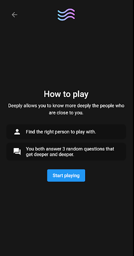 Android application Deeply screenshort