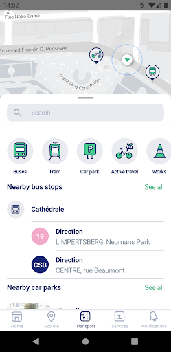 CityApp - Your guide to VDL Screen 3