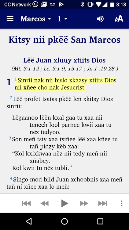 Zapotec Quioquitani Bible - 11.2 - (Android)