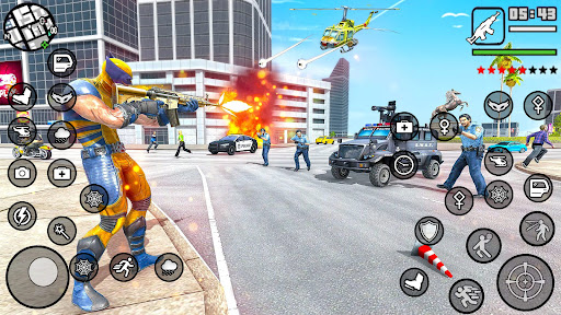 Multi Rope Hero Super Town 4 Screen 2