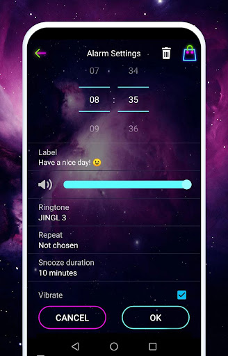 Music Alarm Clock Screen 3