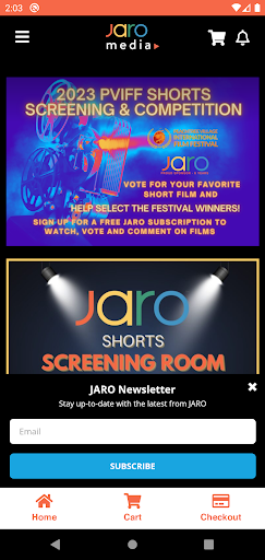JARO Media Screen 2