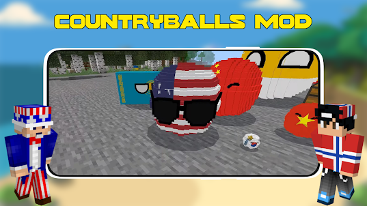 Countryballs Mod For Minecraft