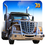 Big Rig Truck driver Parking icon