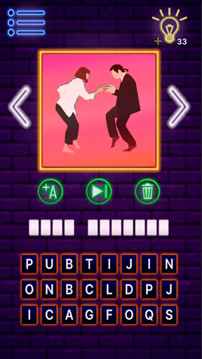 Android application Cinemania Quiz screenshort