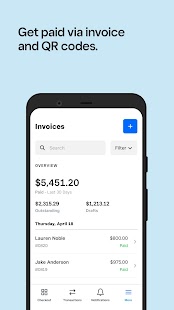 Square Point of Sale: Payment Screenshot