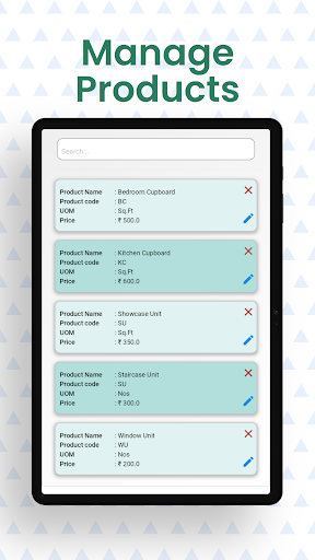 Alufab Invoice