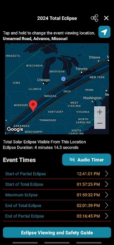 SkySafari Eclipse 2024のおすすめ画像2