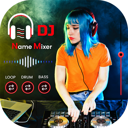 DJ Name Mixer with Song - Mix Name to Music Player