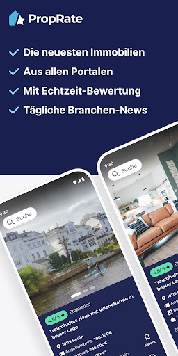 Android application PropRate Immobilienbewertung screenshort
