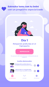 Screenshot 7 Blessed: Meditación y Embarazo android
