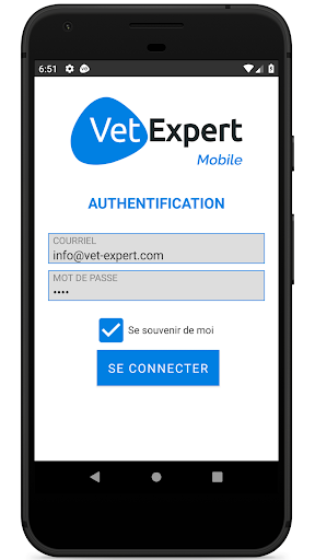 Android application Vet-Expert screenshort