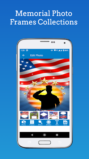 Memorial Day Photo Frames Screen 3