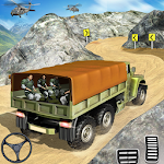 Cover Image of Télécharger Jeux de simulateur de camion de l'armée américaine 1.4 APK