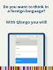 screenshot of Qlango: Learn 45 languages