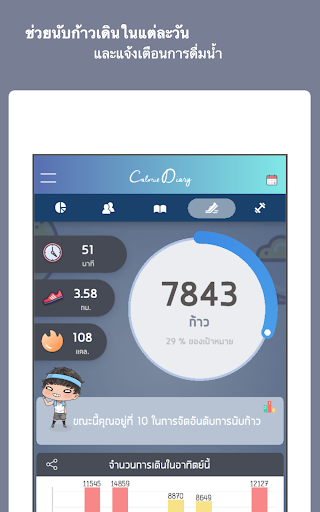 แคลอรี่ ไดอารี่ screenshot 10