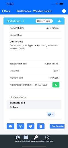 Teunis SDS Screen 3