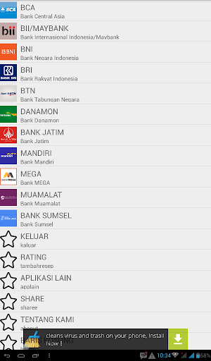 Informasi SMS Banking Screenshot 2 - AppWisp.com