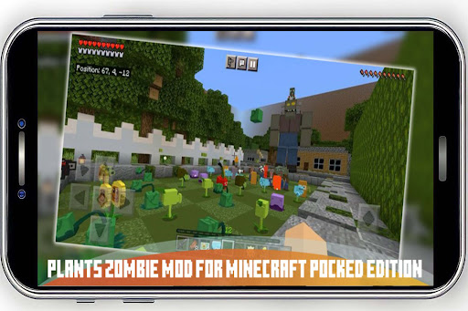 Mod Plants Zombies for MCPE