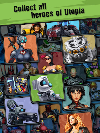 Сlicker idle game: Evolution Heroes  screenshots 4