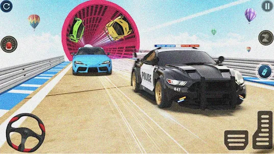 Police Car Crush simulator