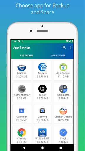 Android application App Backup and Restore Pro screenshort