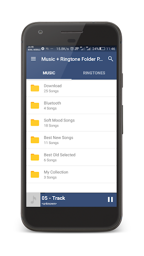 Music + Ringtone Folder Player Screenshot 2 - AppWisp.com
