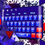 Cover Image of Download Red Blue Keyboard 10001004 APK