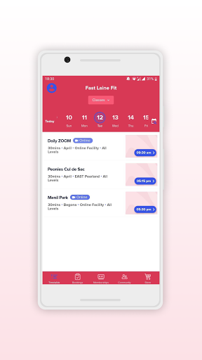 Fast Laine Fit Screen 3