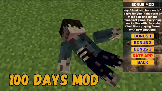 100 Days Zombie For MCPE