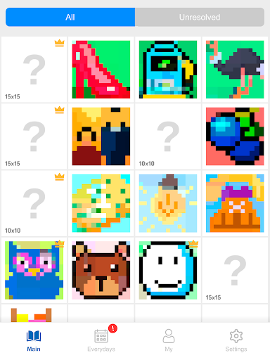 Pixel Magic Nonogram