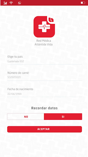 Android application Atlantida Vida screenshort