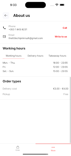 The Little Chip Inn Takeaway