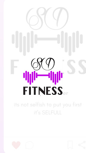 Android application SDFitness App screenshort