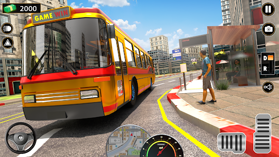 City Bus Driving 3D- Bus Games 2.0 APK screenshots 4