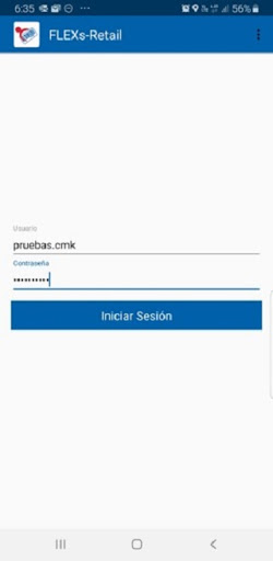 Android application FLExS Connect screenshort