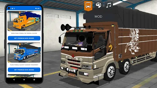 Mod Truck Fuso Full Strobo