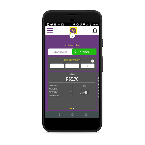 Vupt Driver - Para motorista Screen 2